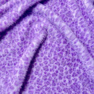 Tela de Piel Sintética de Lujo con Estampado de Visón Dorado, Material de Felpa de Pelo Alto y Bajo con Rayas de Gato y Tigre para Juguetes, Ropa, Bufandas, Pantuflas y Manualidades - Product Image 5