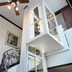 Eenvoudige installatie 4 verdiepingen 400kg Schachtloze Tractie Platformlift Huisliften - Product Image 2