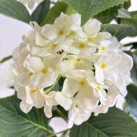 Conception personnalisée, fleurs d'hortensia artificielles de 90 cm, plante artificielle, fausses fleurs, plante en pot pour décoration intérieure