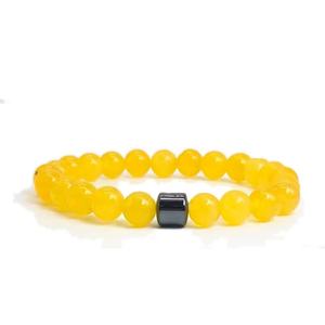 Oeil de Tigre Naturel Noir Onyx Malachite Perles de Lave Bracelet Fait Main Couples Yoga Bracelets Bracelet pour Homme Cadeau Vente en Gros - Product Image 4