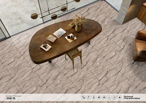 Carreaux de sol antidérapants au design moderne, polis et brillants 600X600 MM, assortis en bout pour l'intérieur des villas, dernière arrivée - Product Image 3