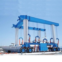 Grue à portique mobile pour chantier naval de 300 tonnes, grue de levage maritime de 500 tonnes, largement utilisée aux Maldives