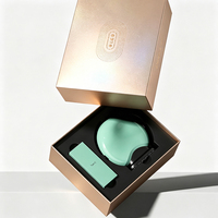 Maßgefertigte Zweiteilige Flachbox für Nackenmassagegerät mit Karton-Einlage für Beauty-Markenverpackungen