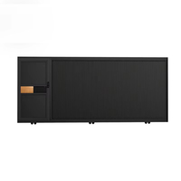 Portail coulissant automatique de luxe en aluminium de haute qualité, design moderne, finition thermolaquée, hauteur personnalisable facilement