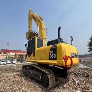 รถขุดไฮดรอลิกมือสองคุณภาพสูง PC360 ขนาด 36 ตัน พร้อมเครื่องยนต์ EPA CE รุ่นปี 2023 ใช้งานน้อย รวมลูกปืนและปั๊ม - Product Image 2