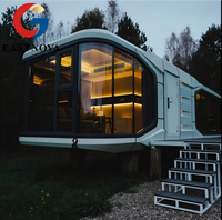 Capsule Spatiale Moderne de Luxe pour Hôtels, Maisons Préfabriquées, Conteneur Modulaire, Habitation Innovante