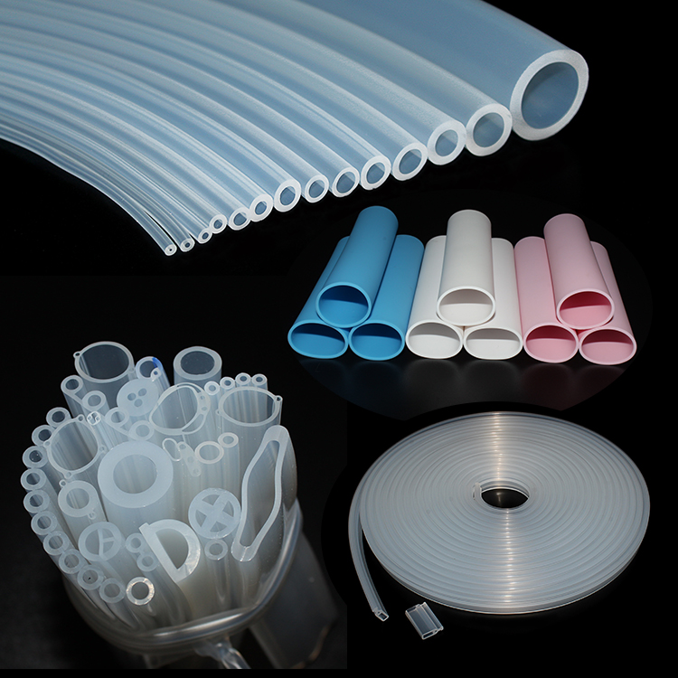 Customize Silicone Tubing High Quality Flexible Medical Food Grade Peristaltic Pump Clear Pipe Silicone Rubber Hose Tube