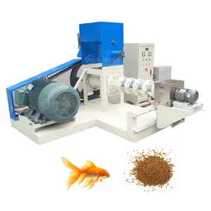 Good Price Shrimp pet food dog Fish Feed making granulator Floating Small Floating Feed extruder Machine For Fish