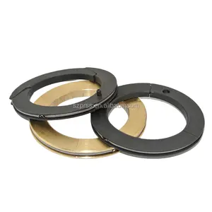 mechanical seal of Air Compressor Spare Parts brass carbon graphite segmented piston seal ring packing rings seals