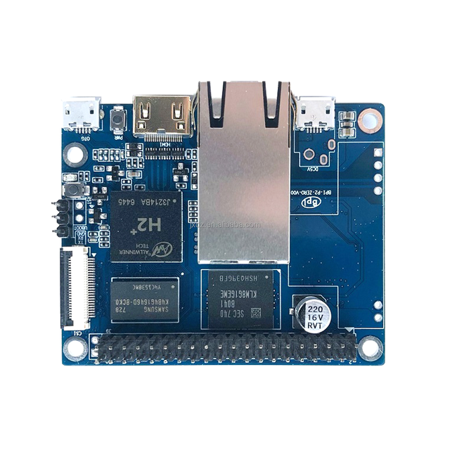 Banana Pi BPI-P2 Zero quad-core open source development board, support PoE network power supply