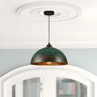 Luminaires suspendus minimalistes en cuivre patiné, style industriel marocain, pour îlot de cuisine, salle à manger, éclairage intérieur