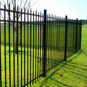 Hoch leistungs stahl Spaced Bar Pointed Pinnacle Metallzaun platte - Product Image 6