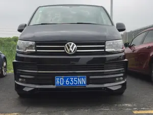 ABT Style PP Front And Rear Bumper Lip Diffuser Exhaust Tips Side Skirt Extension For Volkswagen T6 Multivan