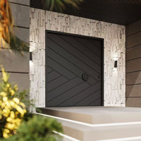 Porte pivotante en alliage d'aluminium sur mesure, prix direct usine, ouverture à battant, design moderne pour usage extérieur dans les villas de luxe
