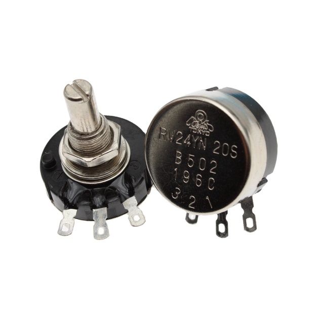 RV24YN RV24YN20F B502 B5K 5K B103 B10K 10K 20mm Shaft Knob Switch 60D Original New Stock