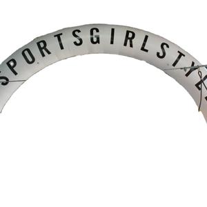 Arco deportivo inflable blanco en oferta para eventos de venta y publicidad comercial al aire libre - Product Image 1