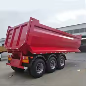 Camions de déchargement en acier en forme de U, vendus directement par l'usine, utilisés comme semi-remorques de type benne pour le transport du charbon et du sable. - Product Image 6