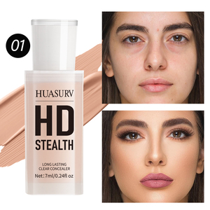 HUASURV Private Label Base mate de alta calidad Cobertura <span class=keywords><strong>no</strong></span> comedogénica <span class=keywords><strong>Corrector</strong></span> líquido completo de larga duración - Product Image 3