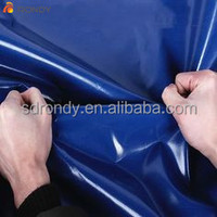 Tugas berat 750 gsm pvc terpal satu sisi lapisan pvc terpal kain kedap suara pvc lembaran terpal