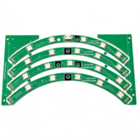 Carte électronique FR-4 avec protection de circuit, LED à luminosité réglable haute luminosité, modèle HL70008