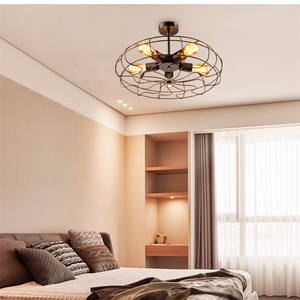 Lampes à <span class=keywords><strong>Ventilateur</strong></span> Zhongshan, Salon, Salle à Manger, Lustres Minimalistes Rétro, Anciennes, Nostalgiques, Éclairage pour Séjour - Product Image 3