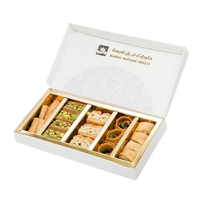 Grandes boîtes premium assorties d'emballage de cadeaux de vacances en papier pour baklava sucré Ramadan