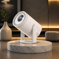 Projecteur Android 14 TURN1 2026 le plus récent, sans fil, 200 lumens, 4K 720p, pour cinéma maison, portable, modèle T1 - En stock