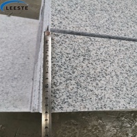 Dalles de granit gris G603, plan de travail, escaliers, promotion, prix réduit