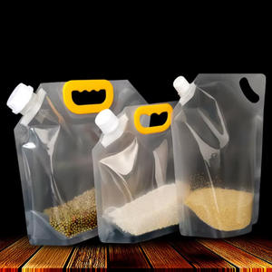 Sacs de stockage de céréales avec becs verseurs, en PP épaissi, pour emballage alimentaire, pochette autoportante - Product Image 2