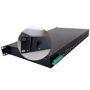 Convertisseur Série 8 Ports (RS485/232/422) vers Ethernet 2 Ports, Hub Alimenté par USB pour la Surveillance et le Contrôle Industriels - Product Image 2