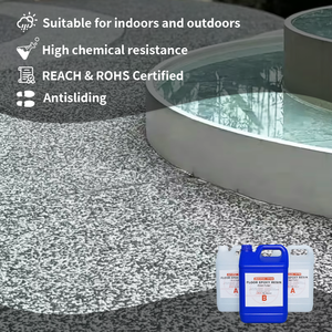 Adhésif époxy 2:1 imperméable pour liant de <span class=keywords><strong>gravier</strong></span> résineux, résistant aux fissures, pour revêtement de piscine et surfaces en pierre - Product Image 2