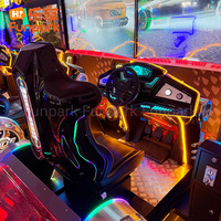 Machine de Jeu de Course Automobile Simulé Outrun 14 à Monnayeur pour Funpark, Simulateur d'Arcade pour la Vente