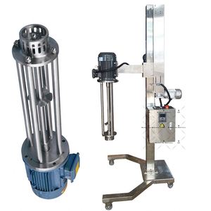 Homogénéisateur à cisaillement élevé et à pression pour mélangeur de poudres avec levage manuel, petit format, prix réduit - Product Image 2