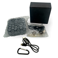 Cadeaux promotionnels d'entreprise en plein air, haut-parleur stéréo portable HIFI Bluetooth étanche avec caisson de basses, logo personnalisé, matériau PVC, vente chaude