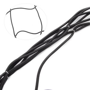 Xe phổ quát xe tải Roof Rack Bungee Cargo net với 12 móc nhựa cao su hàng đầu hành lý mạng công cụ - Product Image 5