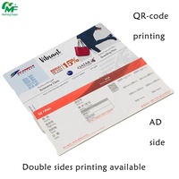 Billet de papier thermique imprimable pour carte d'embarquement aérienne