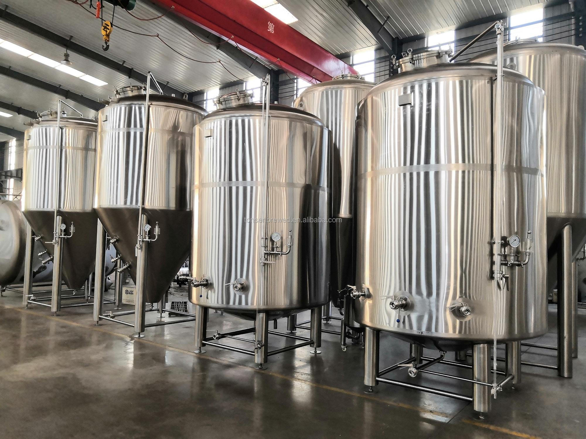 Offres Spéciales Réservoir Lumineux de Bière de L'acier Inoxydable cuve de fermentation de brasserie