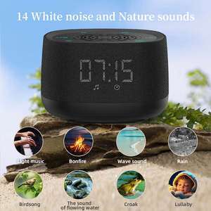 Máquina <span class=keywords><strong>de</strong></span> Sonido Blanco Portátil para Bebés con Luz <span class=keywords><strong>de</strong></span> Respiración <span class=keywords><strong>de</strong></span> <span class=keywords><strong>Tono</strong></span> Cálido en Degradado, 14 Sonidos Relajantes, Altavoz Inalámbrico BT <span class=keywords><strong>de</strong></span> Nailon - Product Image 3