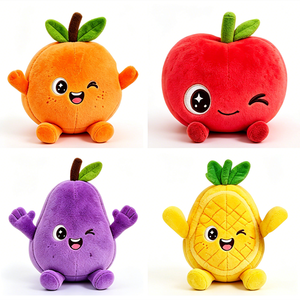 Lindo juguete de peluche con forma de pera, animal de peluche suave para niños de 11 cm a 30 cm, unisex, regalo para aliviar el estrés - Product Image 3