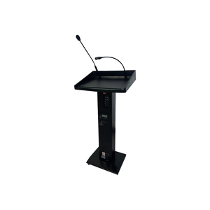 <span class=keywords><strong>M</strong></span> Hot Selling Speaking Podium Équipement de salle de conférence Podium de conférence avec haut-parleurs à gamme complète de 5.5 pouces x2 - Product Image 3
