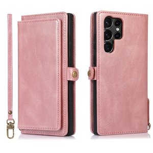 Étui portefeuille multifonctionnel en PU pour Samsung Galaxy S23/<span class=keywords><strong>S21FE</strong></span>/Note 20 Ultra/S22/S24 - Product Image 1