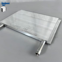 Radiateur en aluminium refroidi par eau de haute qualité et plaque de refroidissement liquide pour boîtier d'ordinateur et système de refroidissement CPU 1466