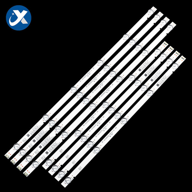 TV LED Light Bar Backlight for LG TV 55 Inch Set of 8 4 Pieces RF-AZ550E30-0501A-20 and 4 Pieces RF-AZ550E30-0601B-20 A2
