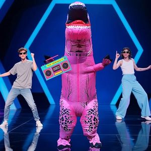 Costume de dinosaure gonflable sur mesure pour adultes et enfants, costume de T-Rex pour fêtes, cosplay, combinaison gonflable amusante - Product Image 4