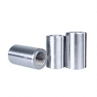 New National Standard JQS Grade IV Steel Rebar Coupler Straight-threaded 25/28/32mm Upset-end Male Female Threads Variable