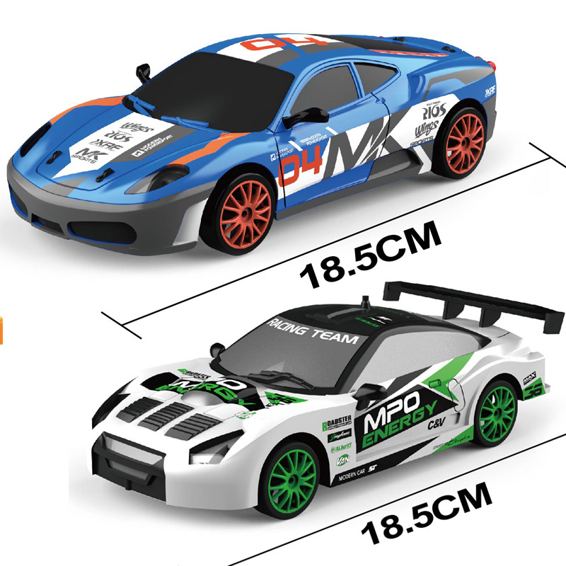 2.4G 1:24 RC Drift Car 4WD 15km/h Rally Racer with TPR Wheels
