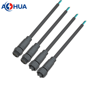 Cable de Extensión Macho-Hembra <span class=keywords><strong>AHUA</strong></span> CE ROHS 16 AWG 18 AWG, Arnés de Cableado Moldeado, Conector de Cable a Prueba de Agua - Product Image 4