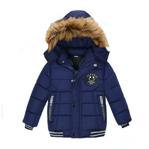 Veste <span class=keywords><strong>Parka</strong></span> longue pour enfants, vêtements chauds pour bébés, manteaux d'hiver pour garçons, vestes rembourrées à capuche pour enfants, nouvelle collection - Product Image 5