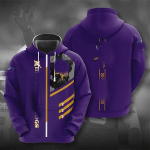 Vendita calda maglia Pullover da 32 squadre di football americano felpa calda con cappuccio con stampa 3D e felpe da uomo taglie forti personalizzate - Product Image 5