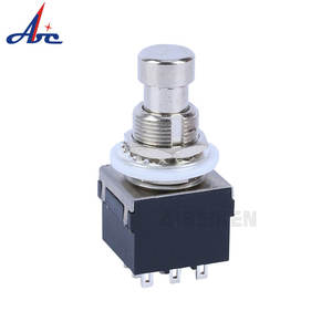 Pédale 3Pdt 3Pdt à verrouillage doux au toucher 3PDT Boîte <span class=keywords><strong>de</strong></span> pédales d'effets <span class=keywords><strong>de</strong></span> guitare à 9 broches Stomp True Bypass interrupteur à pédale électrique - Product Image 5